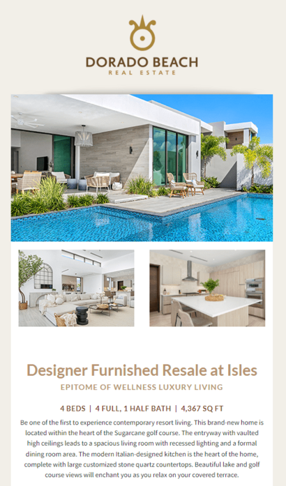 luxury real estate email marketing