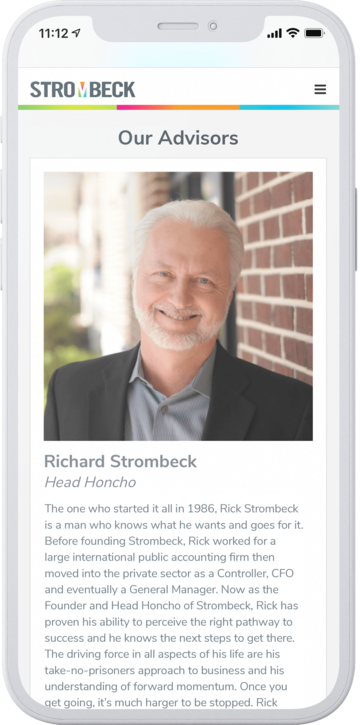 website consulting and strategy