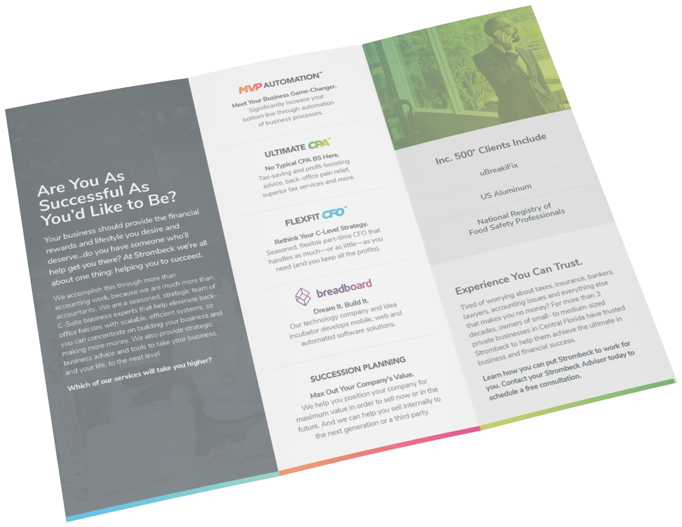 collateral design and layout