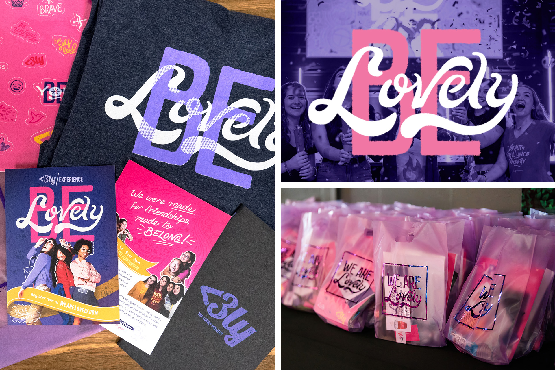 Nonprofit Branding & Event Marketing > The Lovely Project - PH3 Agency ...