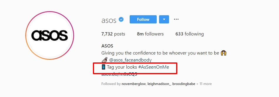 Social media tagging strategy