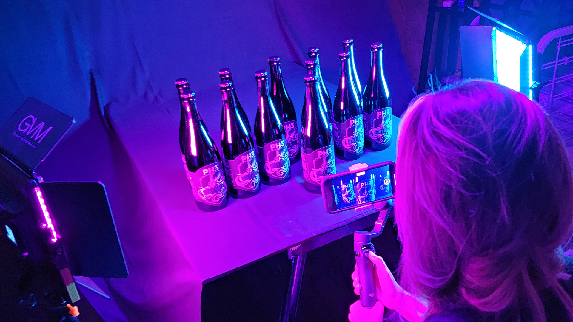 bts product photoshoot